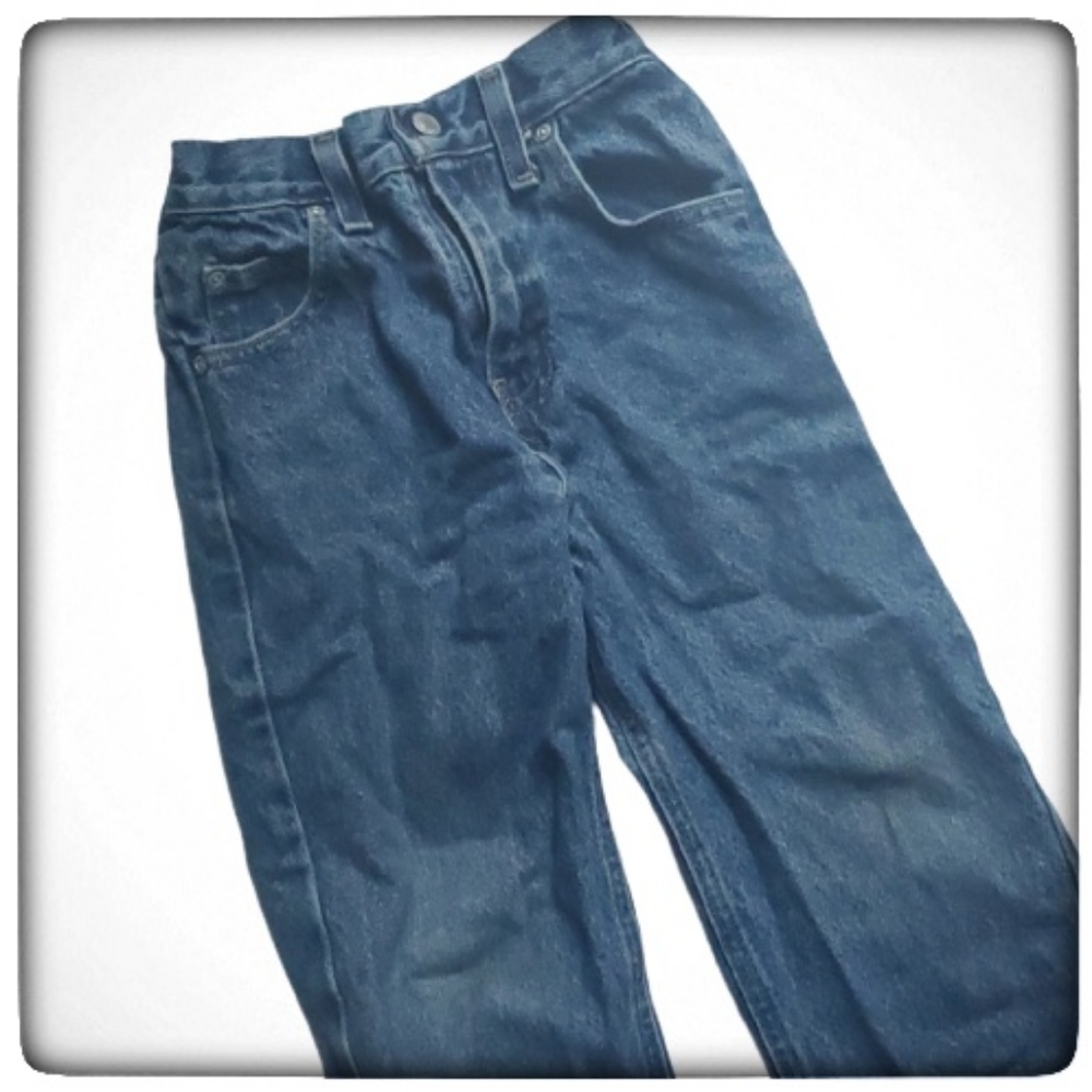 Boys Blue Loose Fitting Jeans-6 Regular